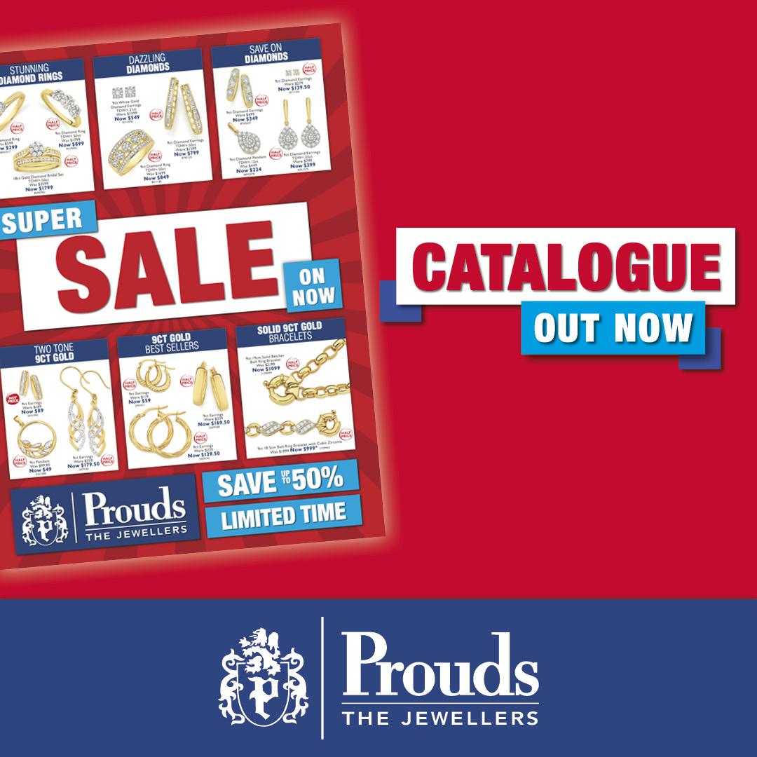 Prouds Super Sale Catalogue Out Now