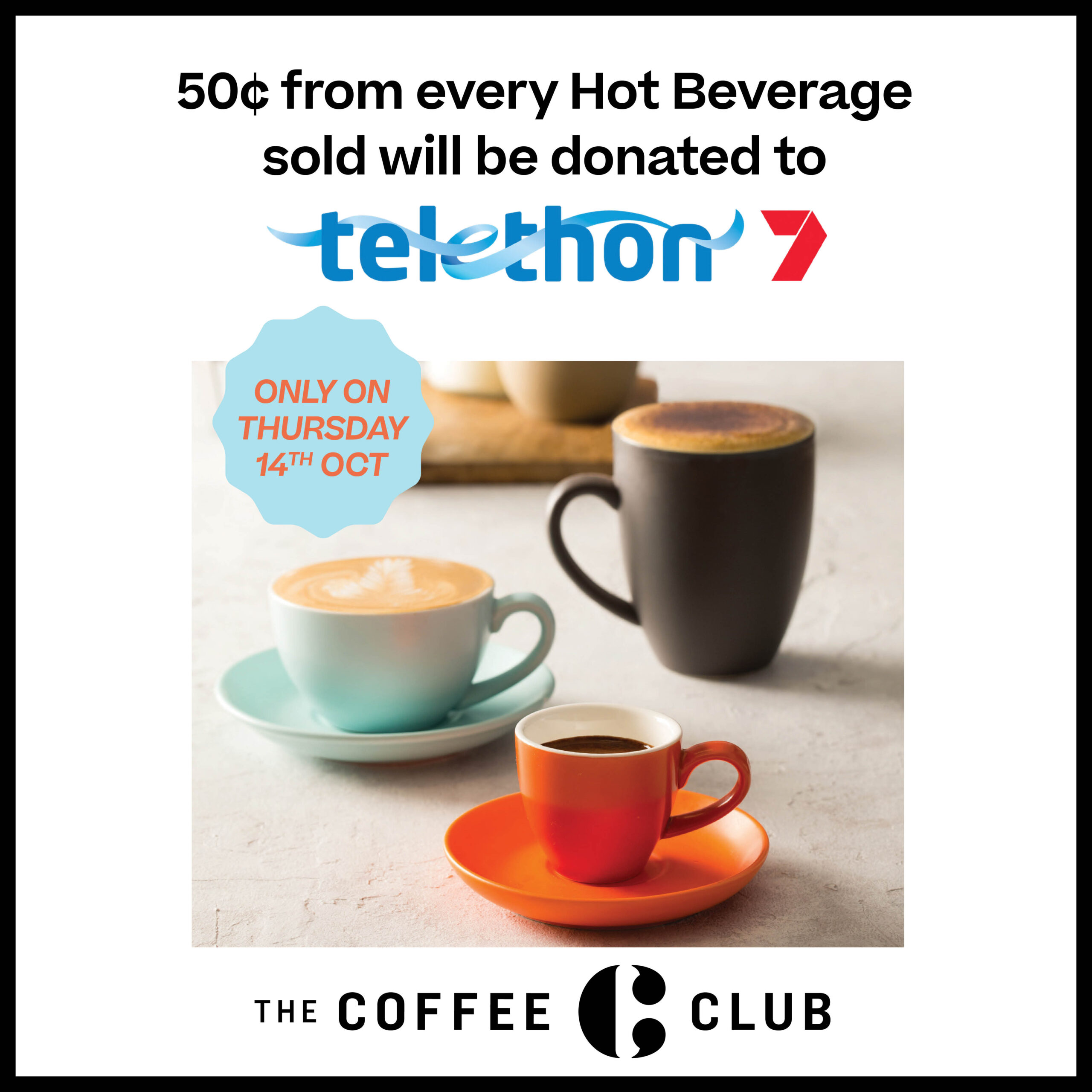 Support Telethon At The Coffee Club